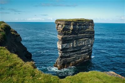 Dun Briste Sea Stack im County Mayo